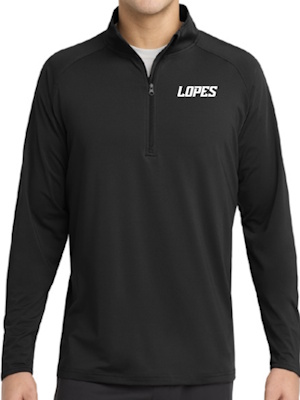 Black GCU Quarter Zip